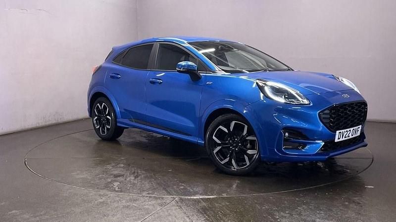 Blue Used 2022 Ford Puma ST-Line X Hatchback | £17,499 (Fair price) - Image 1/4