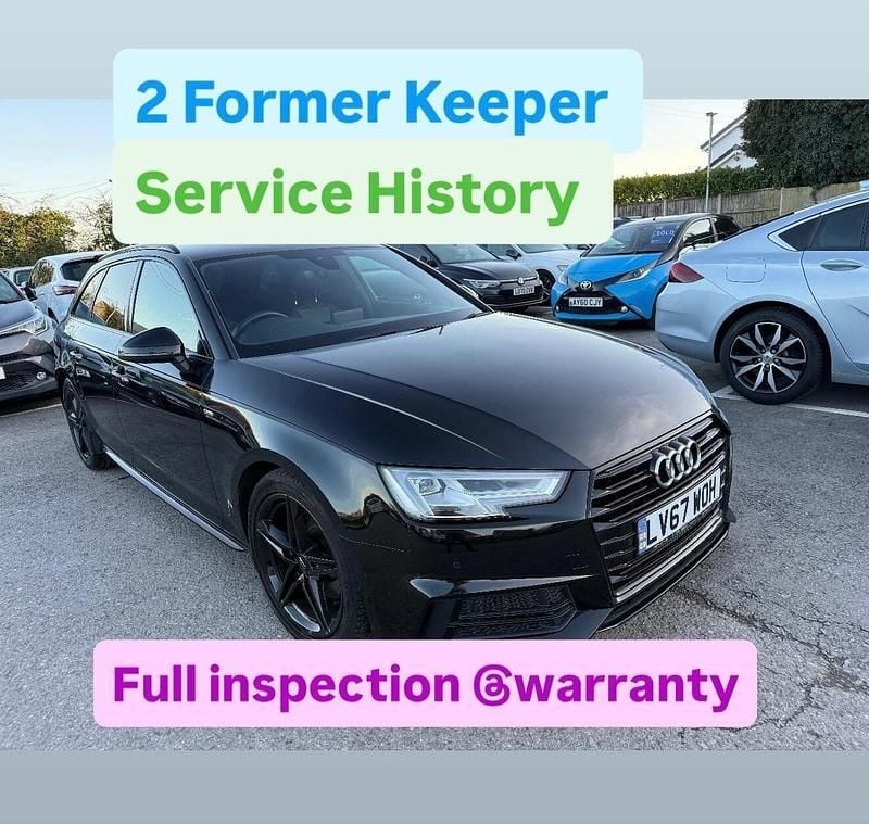 Used Audi A4 S-Line 2017 Black Estate