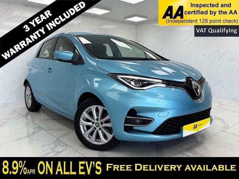Blue Used 2021 Renault Zoe Iconic Hatchback | £10,695 (Fair price) - Image 1/2
