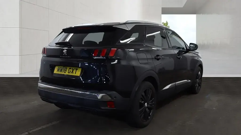 Used Peugeot 3008 Allure 130 HP (95 kW) 2018 Black SUV