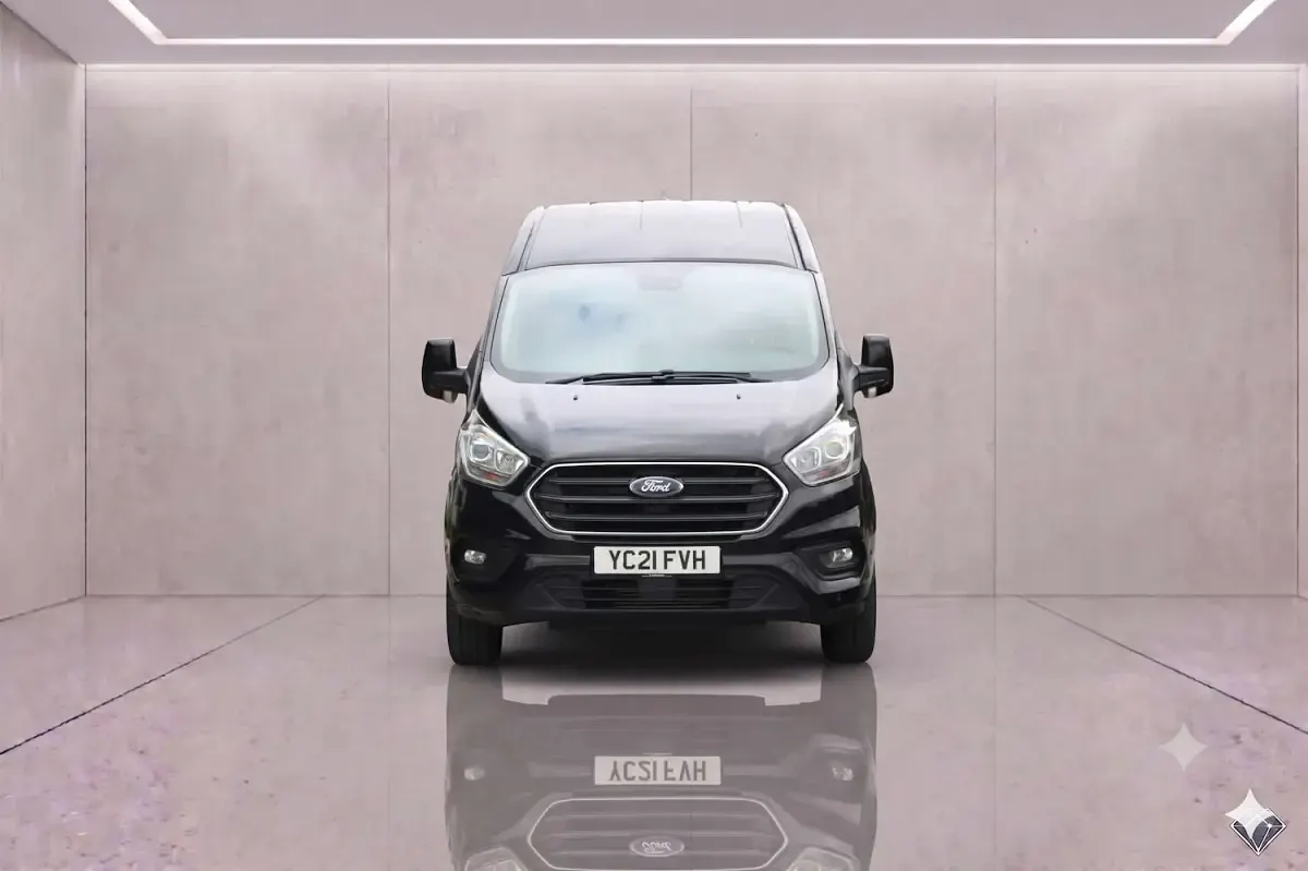 Used Ford Transit Custom Limited 170 HP (125 kW) 2021 Black Van