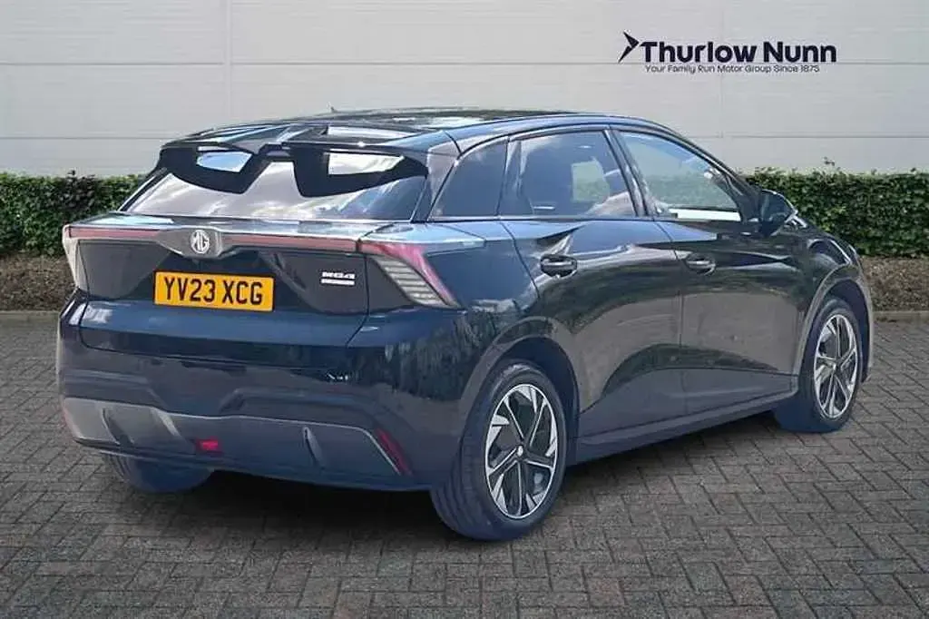 Used MG MG4 EV Trophy 63 kW (87 HP) 2023 Black Hatchback