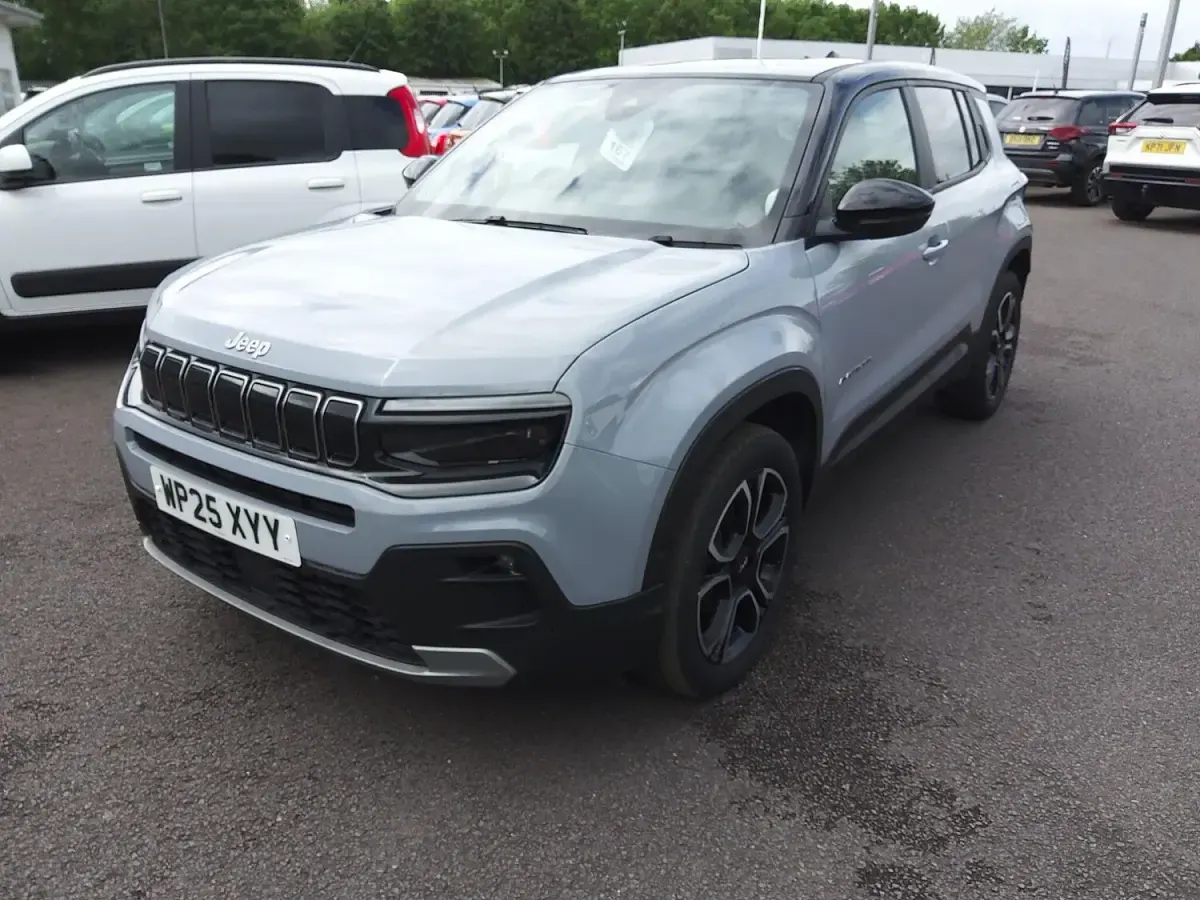 Used Jeep Avenger Summit 100 HP (73 kW) 2025 Grey/black SUV