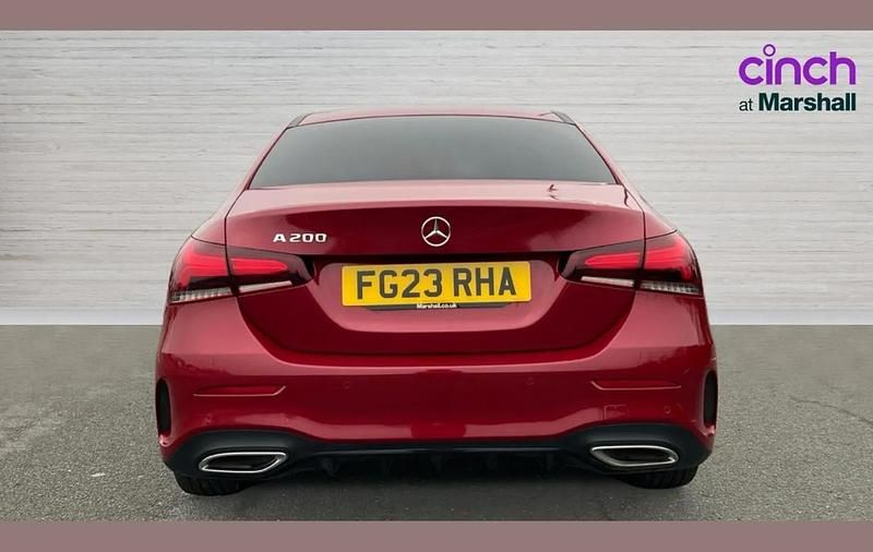 Used Mercedes A200 AMG Line Premium 161 HP (118 kW) 2023 Red Sedan