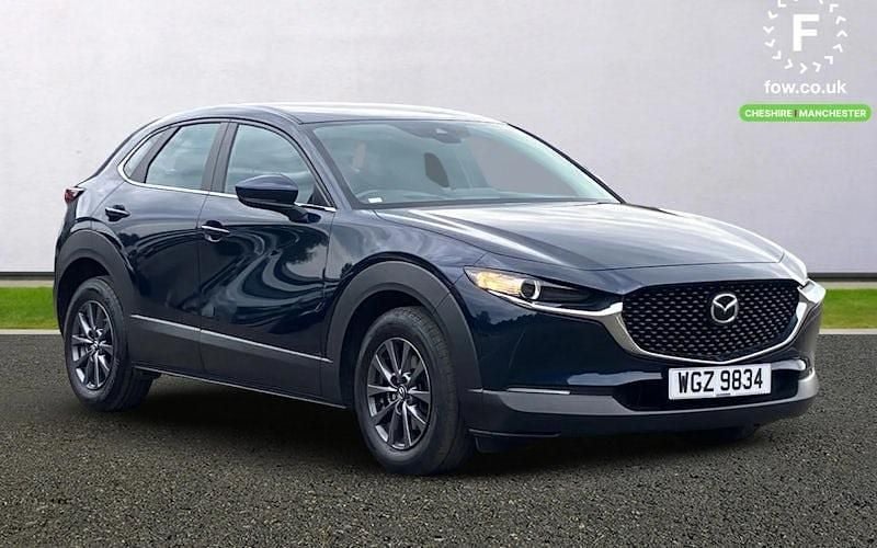 Blue Used 2022 Mazda CX-30 SUV | £14,299 (Good price) - Image 1/4