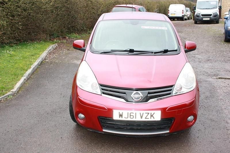 Used Nissan Note N-TEC 2011 Red MPV