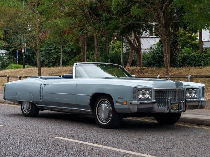 Used Cadillac Fleetwood 238 HP (175 kW) 1972 Blue Sedan