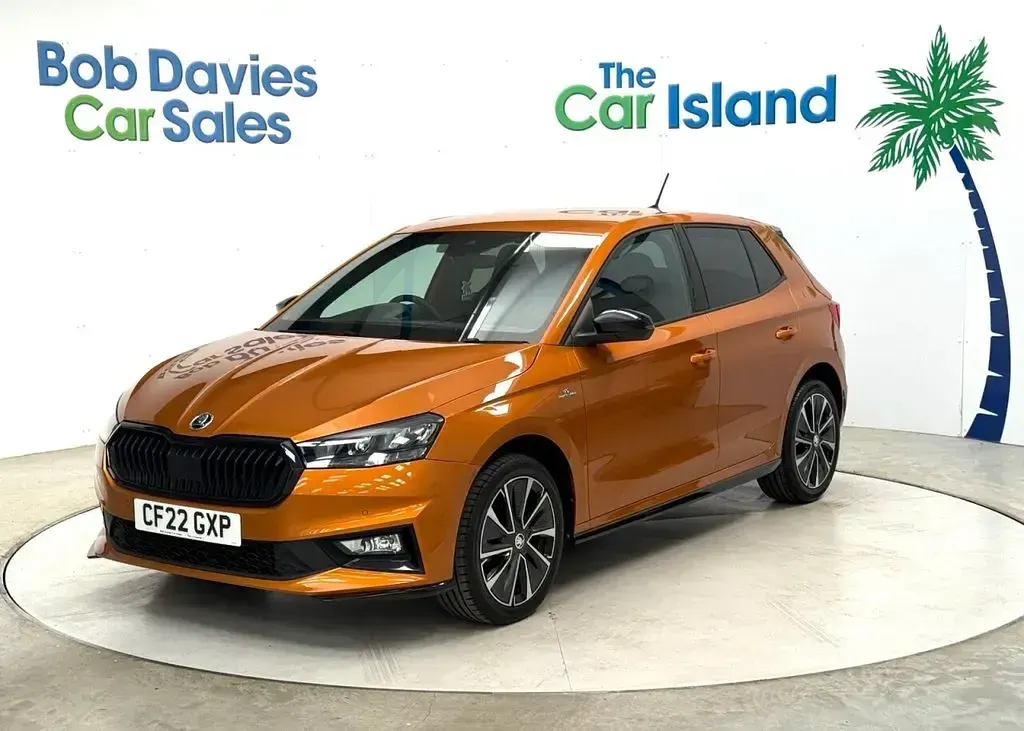 Used Skoda Fabia Monte Carlo 110 HP (80 kW) 2022 Orange Hatchback