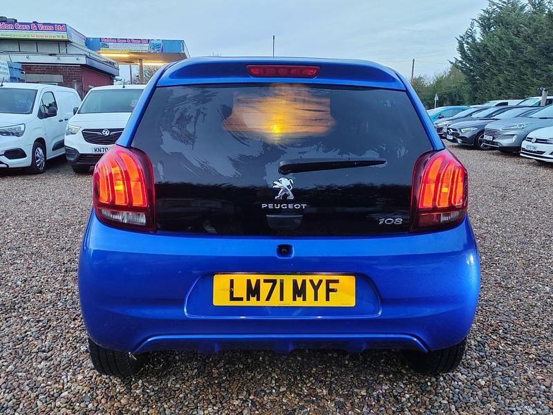 Used Peugeot 108 Collection 2021 Blue Hatchback