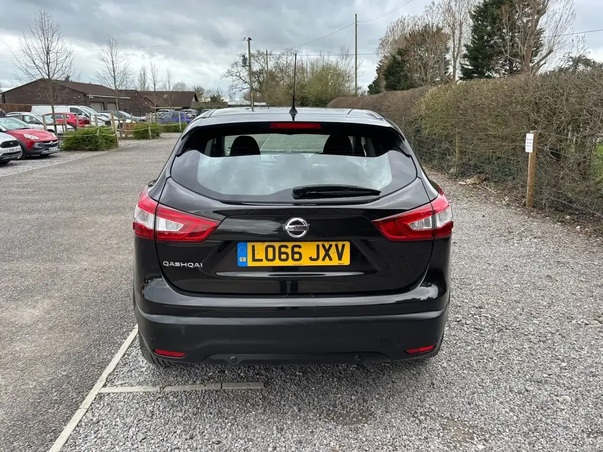 Used Nissan Qashqai Acenta 110 HP (80 kW) 2016 Black SUV