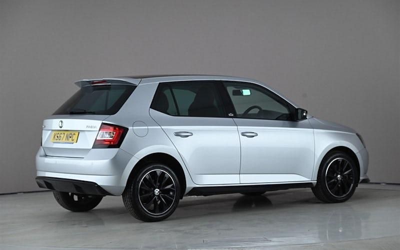Used Skoda Fabia Monte Carlo 110 HP (80 kW) 2017 Silver Hatchback