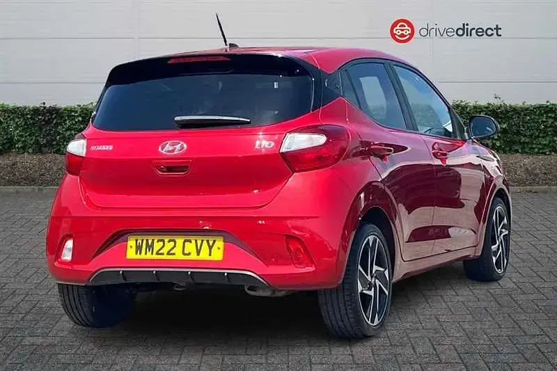 Used Hyundai i10 Premium 2022 Red Hatchback