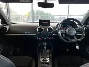 Used Audi A3 Black Edition 150 HP (110 kW) 2019 Black Sedan