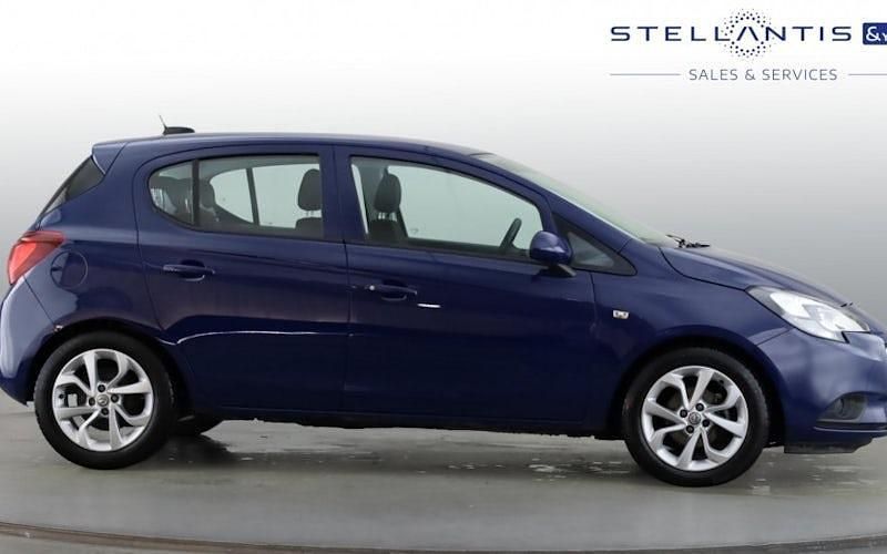 Used Vauxhall Corsa 90 HP (66 kW) 2018 Blue Hatchback