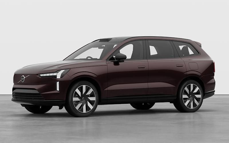 Mulberry red New 2025 Volvo EX90 Plus SUV | £89,560 - Image 1/3