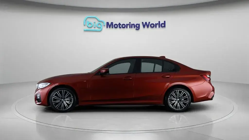 Used BMW 330e M Sport 292 HP (214 kW) 2019 Orange Sedan