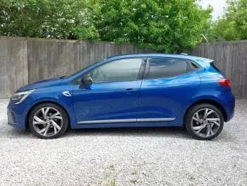 Used Renault Clio V RS Line 90 HP (66 kW) 2023 Blue Hatchback