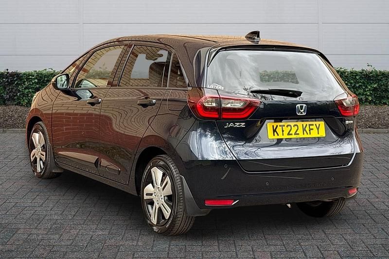 Used Honda Jazz Hybrid 109 HP (80 kW) 2022 Blue Hatchback