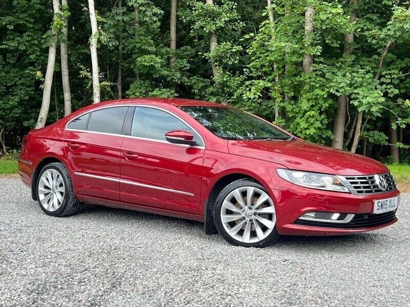 Red Used 2015 VW CC GT Sedan | £7,995 (Fair price) - Image 1/4