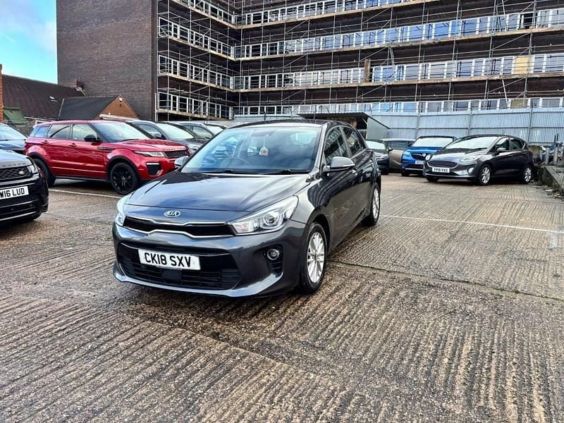 Used Kia Rio 84 HP (61 kW) 2018 Grey Hatchback