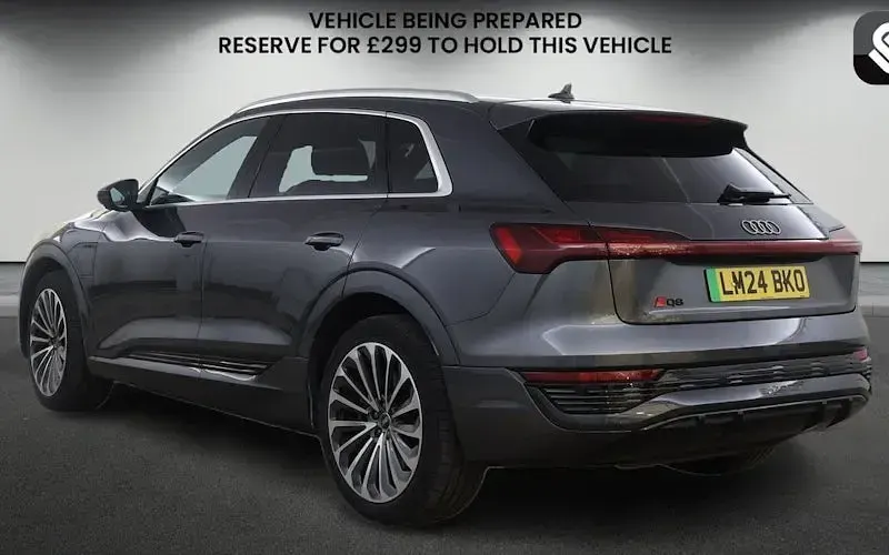 Used Audi Q8 e-tron S-Line 300 kW (408 HP) 2024 Grey SUV