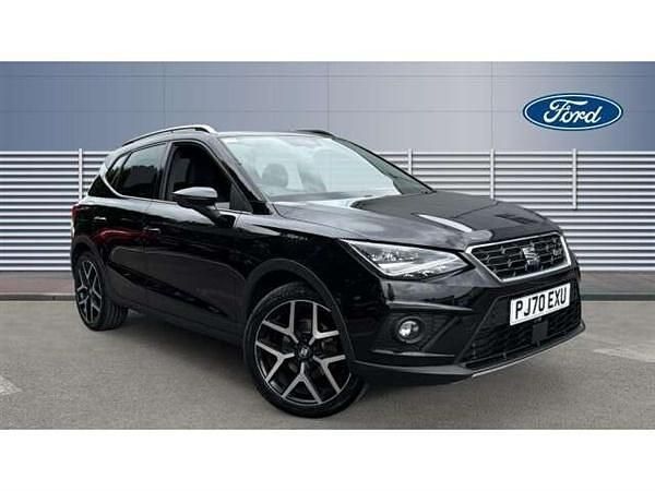 Black Used 2021 Seat Arona FR Sport SUV | £13,871 (Good price) - Image 1/4
