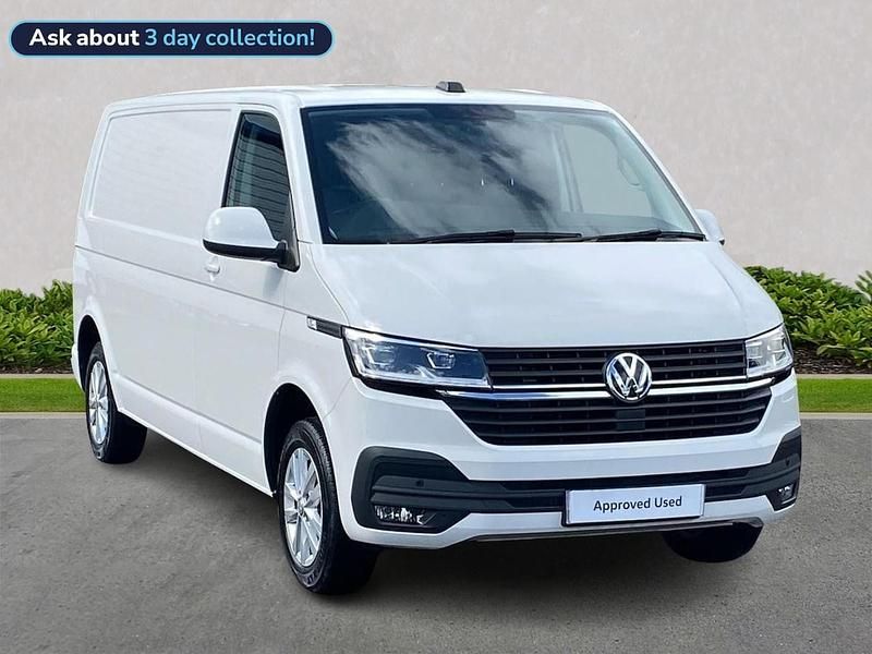 White Used 2024 VW Transporter Highline Van | £28,799 (Fair price) - Image 1/4