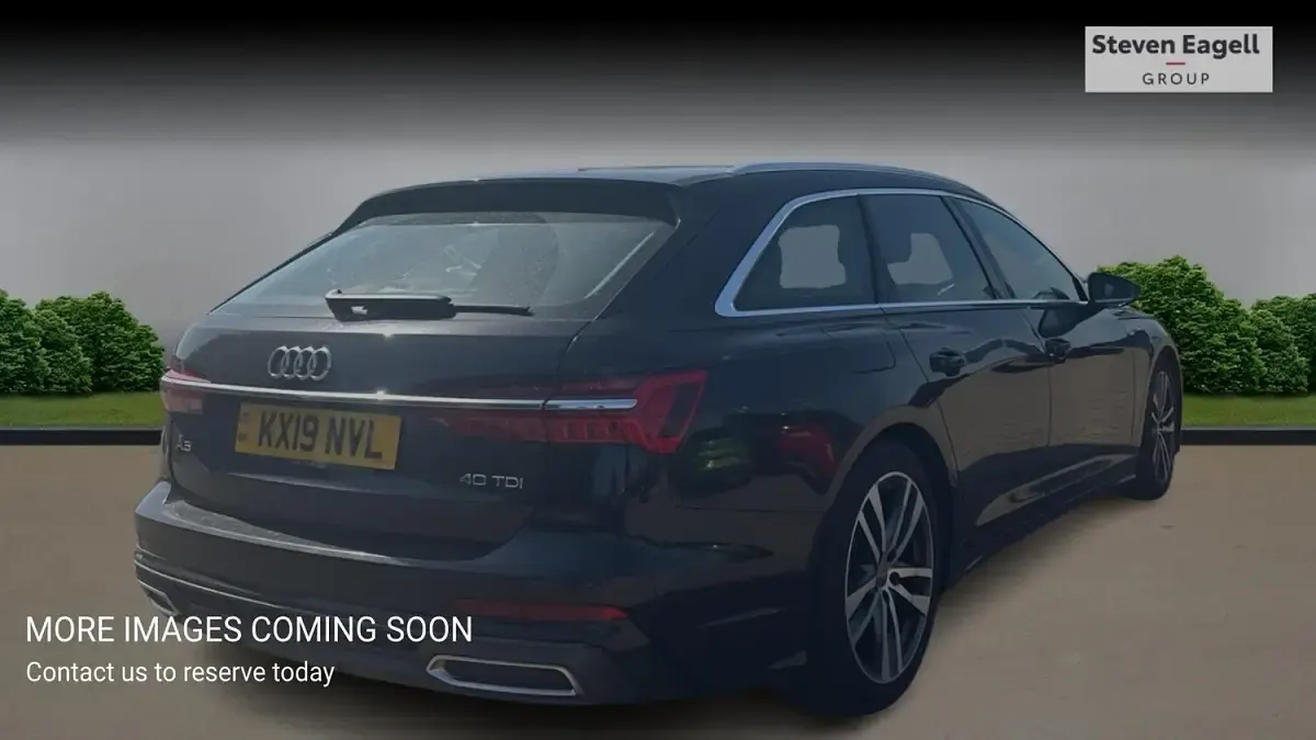 Used Audi A6 S-Line 2019 Black Estate