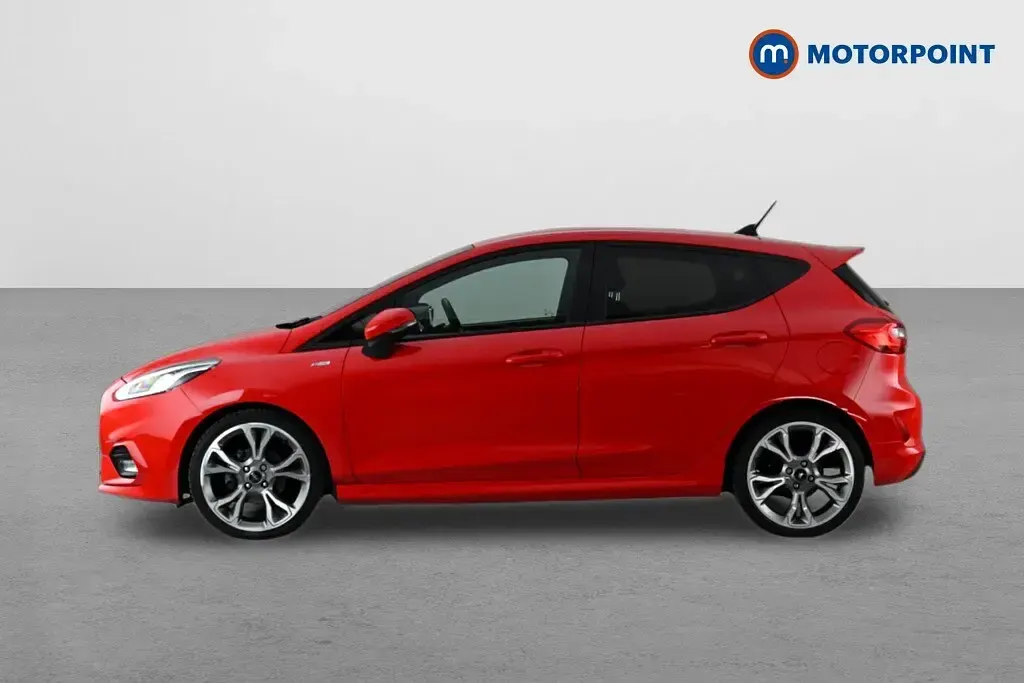 Used Ford Fiesta ST-Line X 125 HP (91 kW) 2021 Red Hatchback