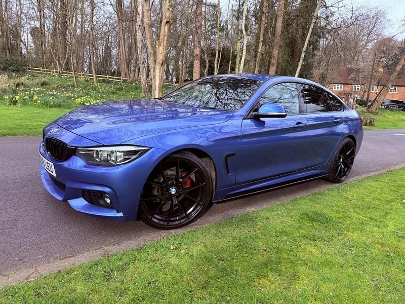 Used BMW 420 M Sport 184 HP (135 kW) 2019 Blue Coupe