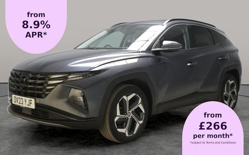 Grey Used 2023 Hyundai Tucson Premium SUV | £19,410 (Super price) - Image 1/2