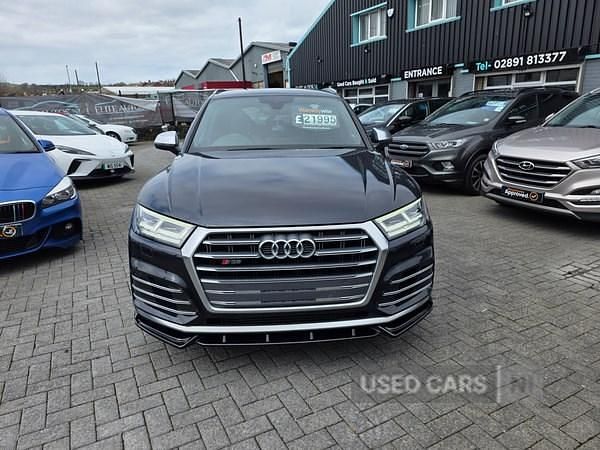 Used Audi SQ5 350 HP (257 kW) 2017 Blue SUV