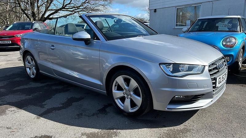 Silver Used 2015 Audi A3 Cabriolet Sport Cabriolet | £8,990 (Good price) - Image 1/4