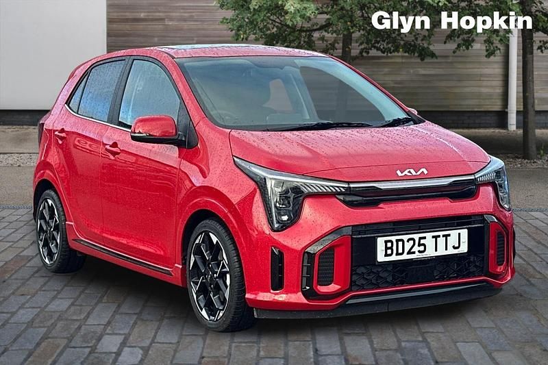 New Kia Picanto GT-Line S 77 HP (56 kW) 2025 Red Hatchback