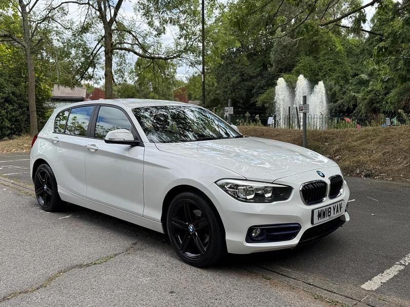 White Used 2018 BMW 116 Sport Line Hatchback | £8,295 (Fair price) - Image 1/4