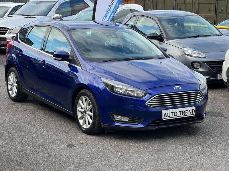 Blue Used 2015 Ford Focus Titanium Hatchback | £3,291 - Image 1/4