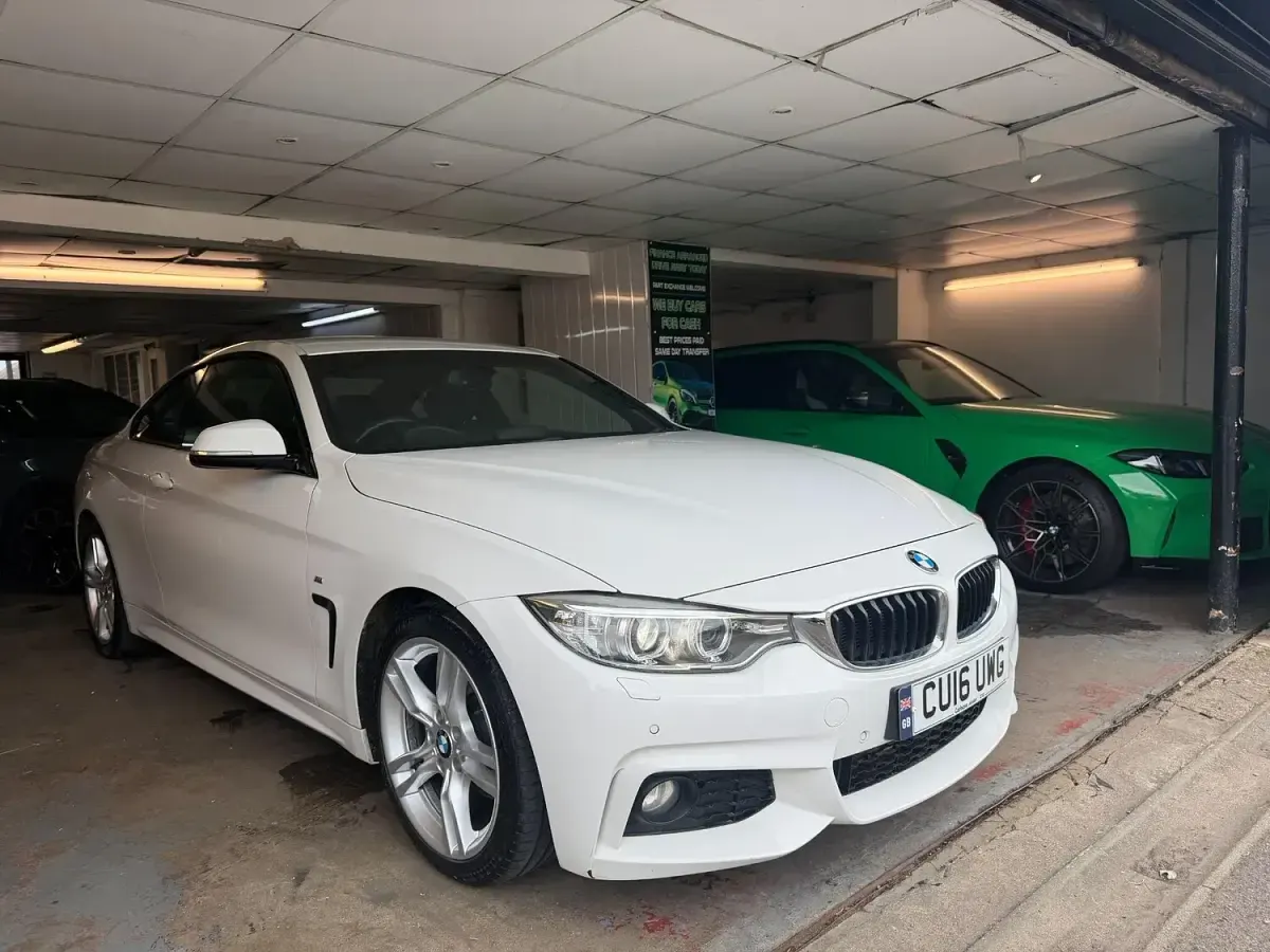 Used BMW 420 M Sport 190 HP (139 kW) 2016 White Coupe