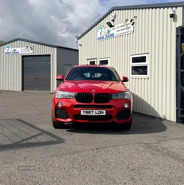 Used BMW X4 M Sport 2018 Red SUV