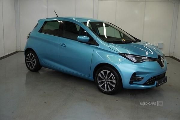 Used Renault Zoe GT-Line 100 kW (136 HP) 2022 Blue Hatchback