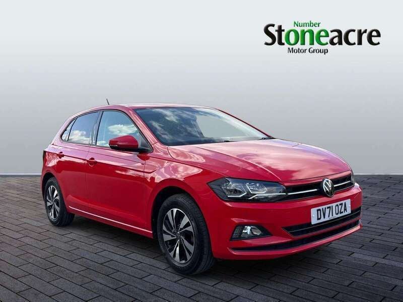 Red Used 2021 VW Polo Match Hatchback | £14,000 (Good price) - Image 1/4