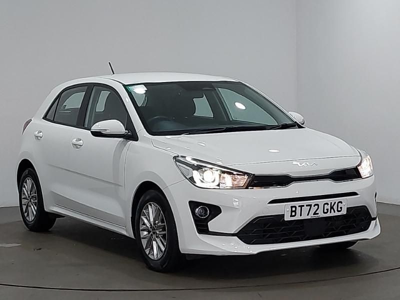 White Used 2022 Kia Rio 2 Hatchback | £15,498 (A bit pricey) - Image 1/4