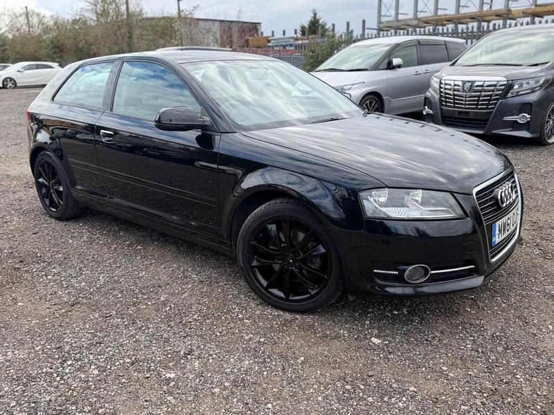 Begagnad Audi A3 Sport 2012 Svart Halvkombi