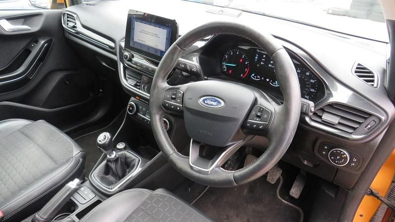 Used Ford Fiesta Active X 2018 Yellow Hatchback