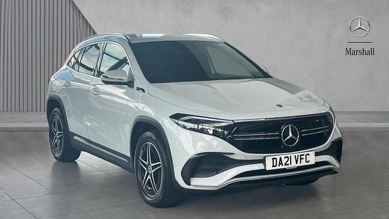 White Used 2021 Mercedes EQA250 AMG line SUV | £21,064 (Fair price) - Image 1/4