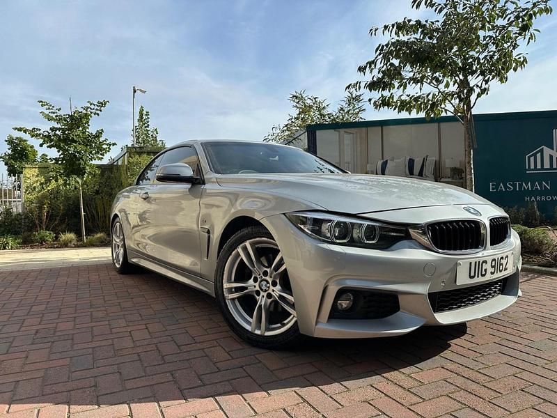 Silver Used 2017 BMW 420 M Sport Cabriolet | £11,795 (Super price) - Image 1/4
