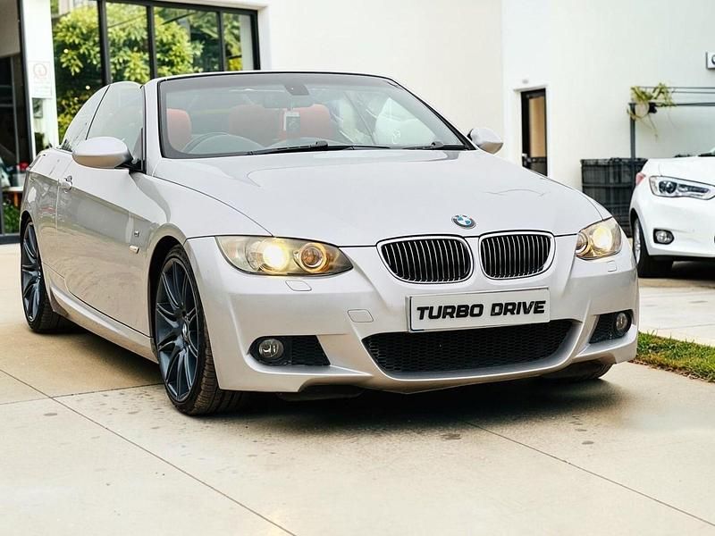 Used BMW 330 Cabriolet M Sport 2008 Silver Cabriolet