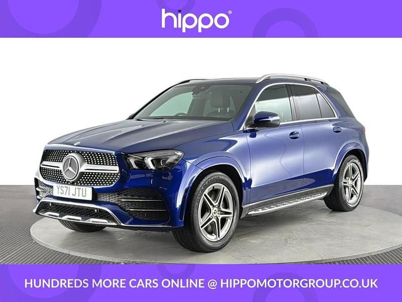Used Mercedes GLE350 AMG line 2021 Blue Estate