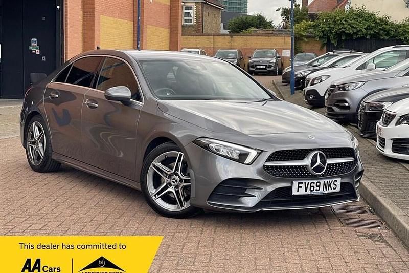 Grey Used 2020 Mercedes A200 AMG line Sedan | £18,499 (Good price) - Image 1/1