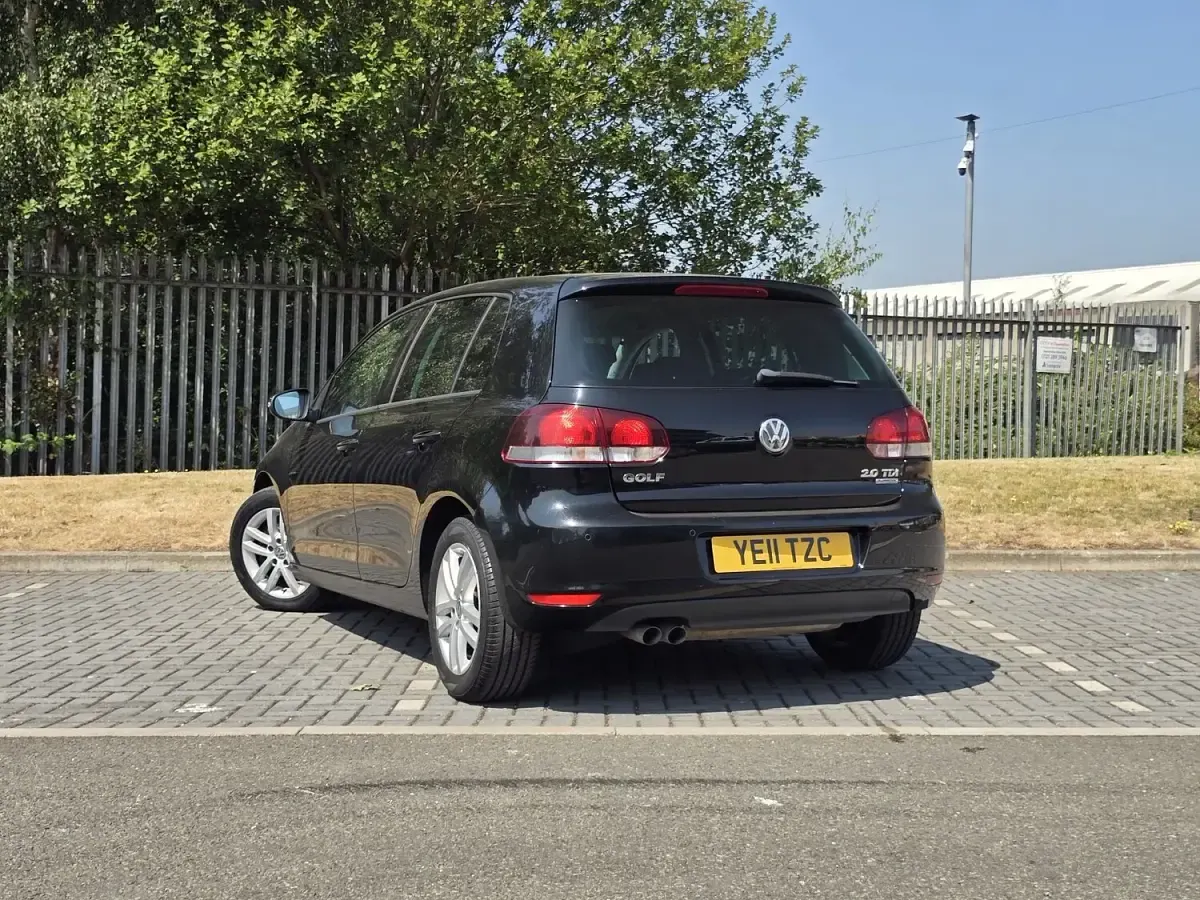 Used VW Golf VI GT 140 HP (102 kW) 2011 Black Hatchback