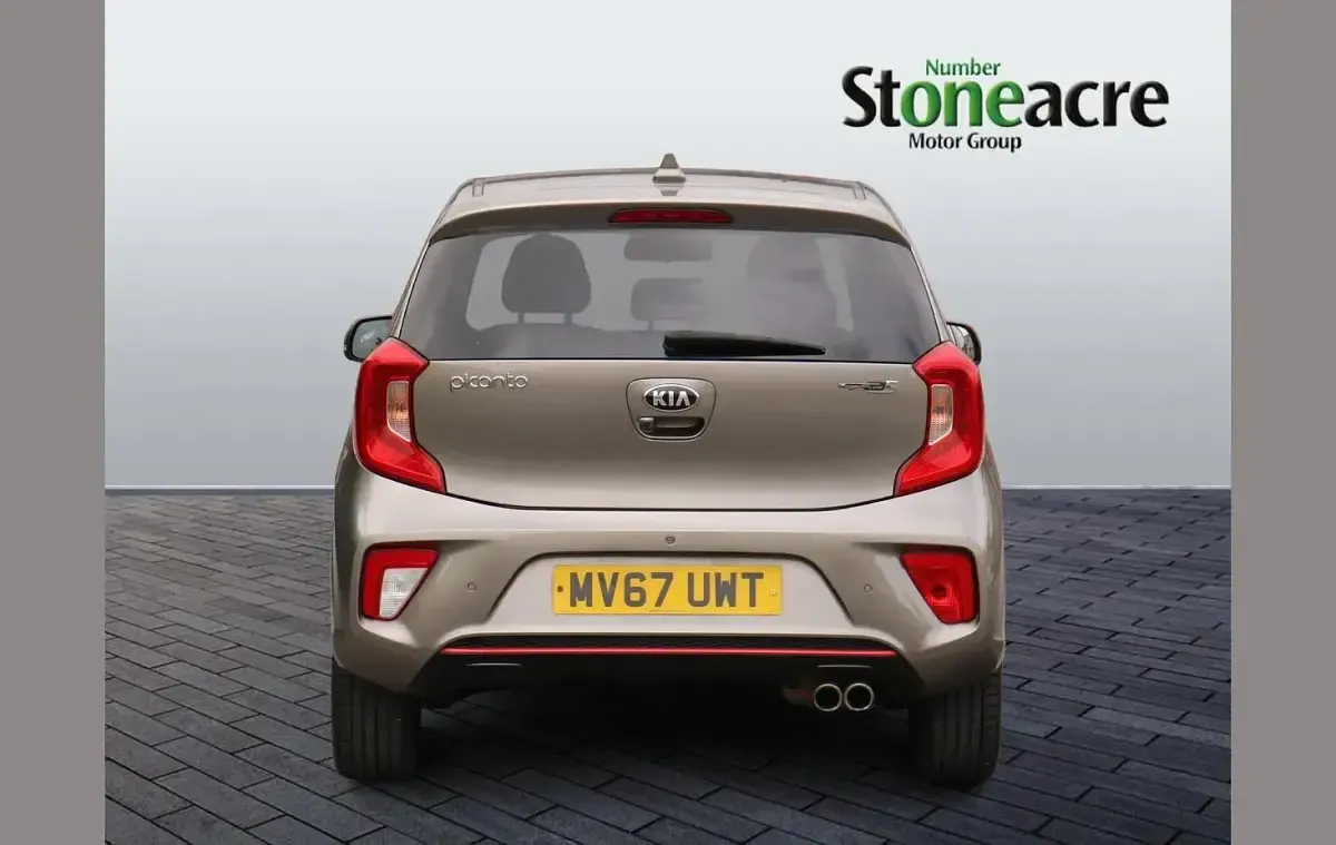 Used Kia Picanto GT-Line S 83 HP (61 kW) 2017 Silver Hatchback